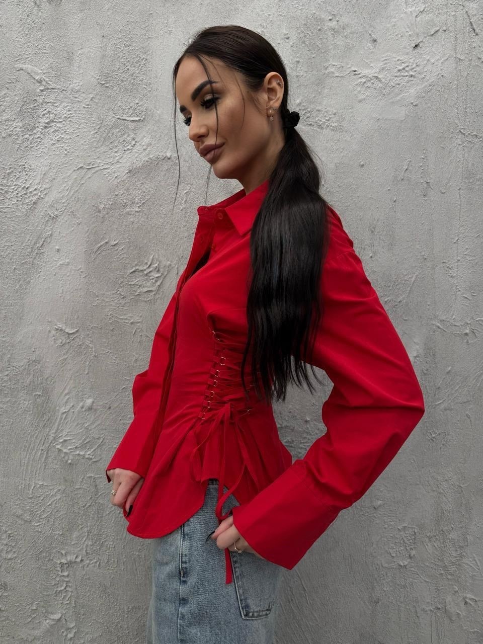 красная рубашка женская,рубашка женская,рубашка стильная,блузка рубашка,женская блузка