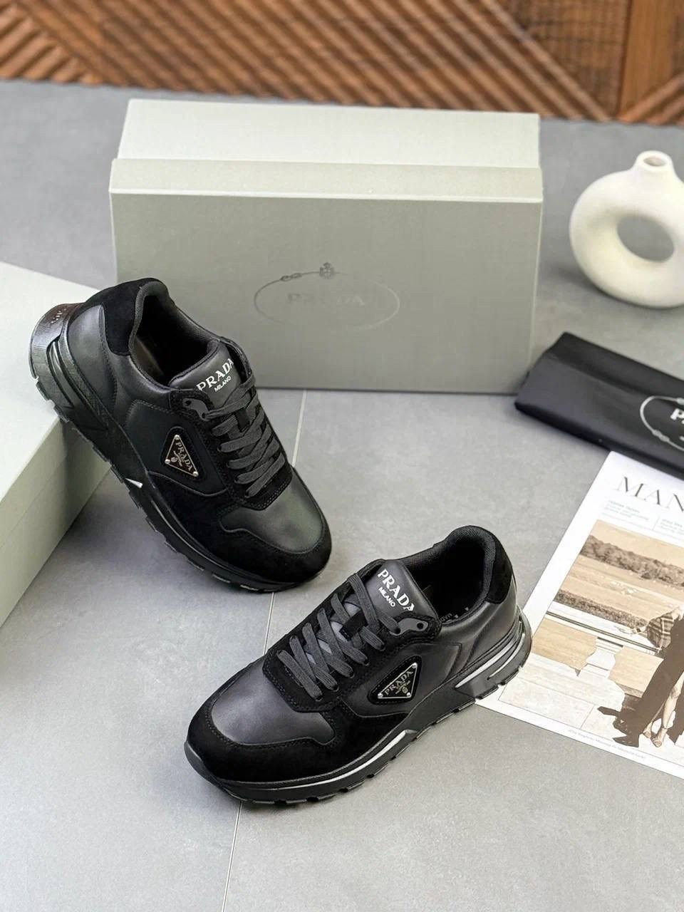 мужские кроссовки prada,,кроссовки prada,мужская  prada lifestyle черный,кроссовки балмаин мужские