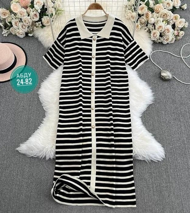 трикотажное платье в полоску,свободное платье в полоску,платье в полоску повседневное,платье в полоску,полосатое платье