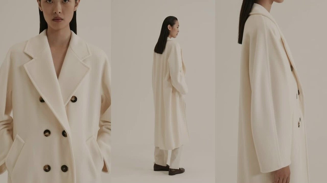 пальто молочного цвета,шерстяное пальто,женское пальто,пальто,пальто-тренч 12storeez