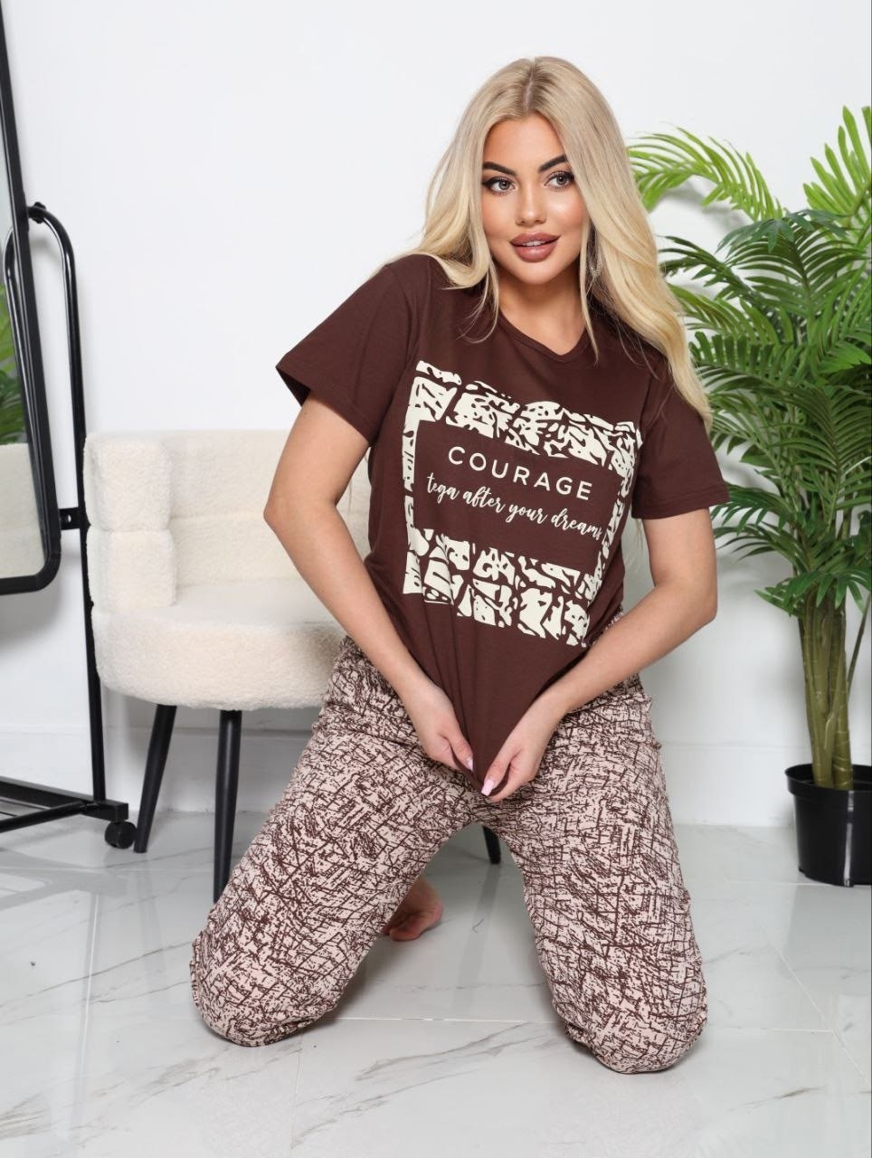 женская пижама,пижама с бриджами,домашний костюм с бриджами,пижама для женщин с,пижама с брюками 33503 натали