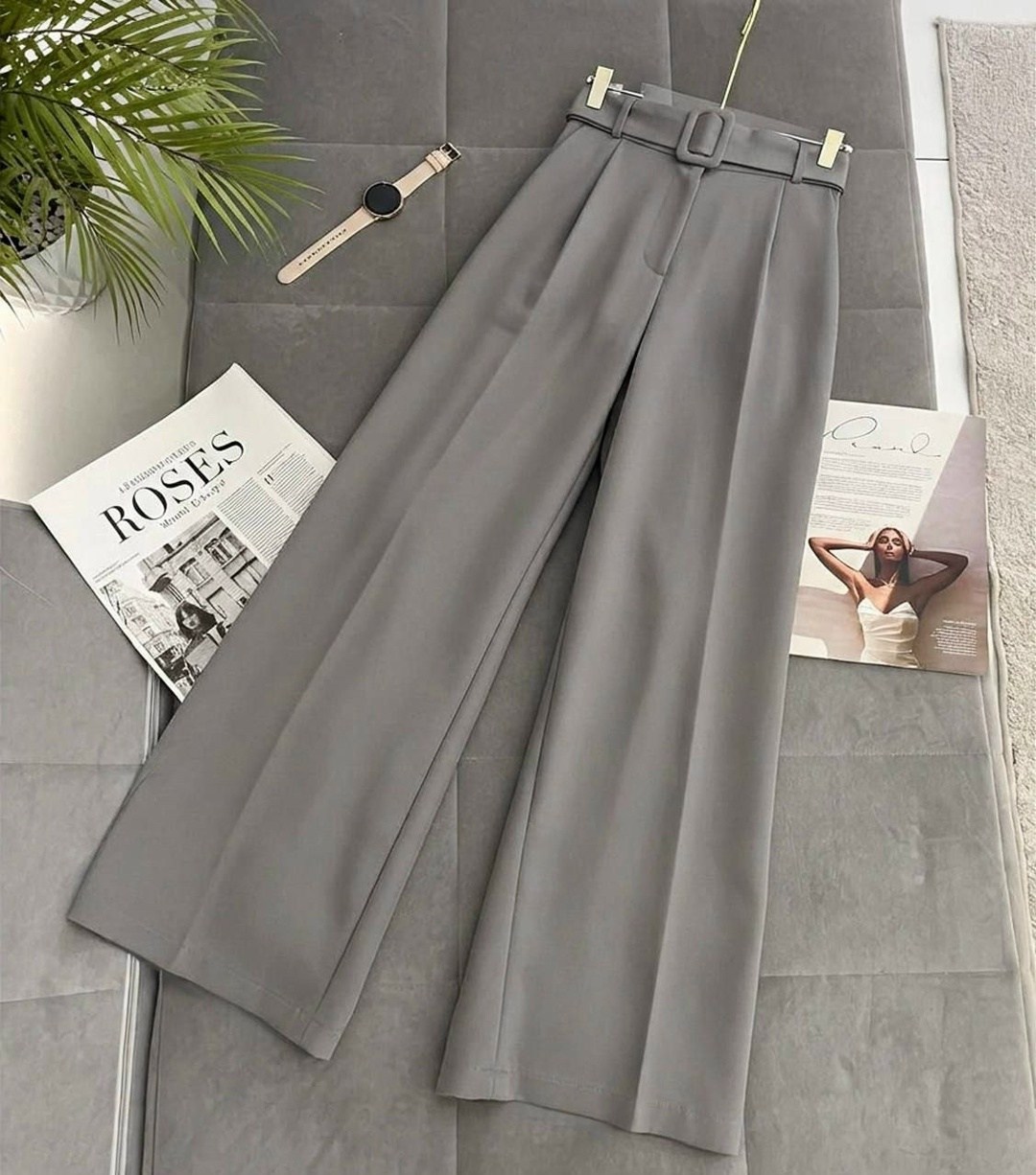 синие брюки палаццо,брюки классические,брюки палаццо,широкие брюки,брюки свободные