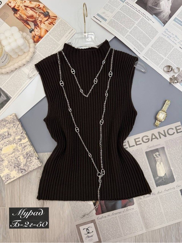 топ женский,водолазка с жилеткой,водолазка безрукавка,топ вязаный,водолазка