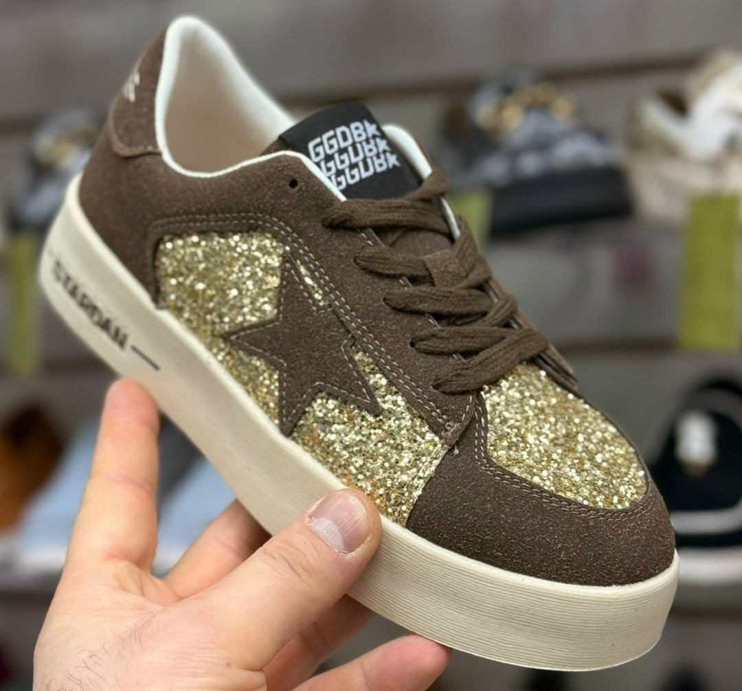 ,обуви,golden goose ssense exclusive silver glitter superstar sneakers,golden goose superstar silver glitter sneakers, женская