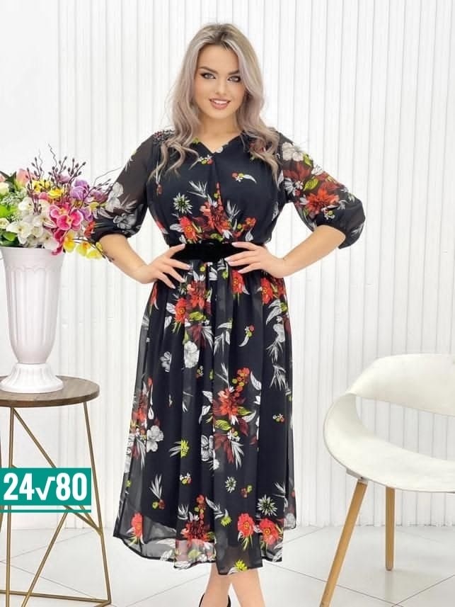 шифоновое платье женское,платье женское шифон,женское шифоновое платье с поясом,женское платье больших размеров,нарядное платье