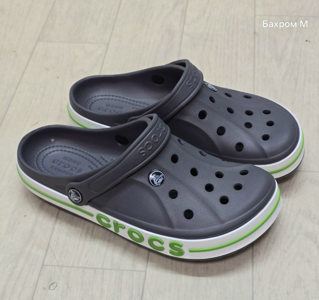 кроксы мужские сандалии,сабо crocs bayaband clog,сабо crocs,серые сабо crocs bayaband clog,crocs мужские