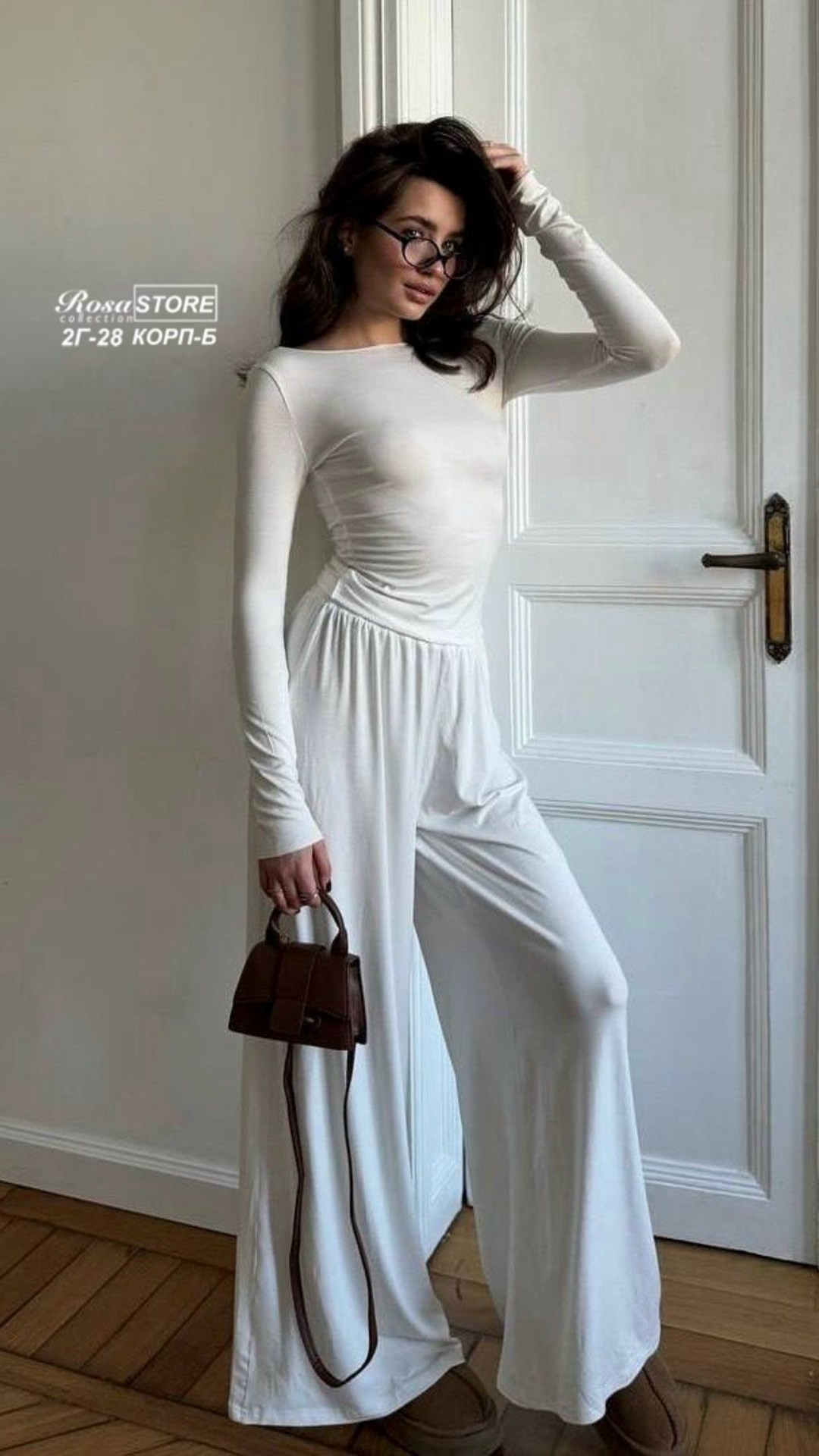 элегантное платье,лёгкий костюм из вискозы с лонгсливом и струящимися брюками,стильное платье,длинное платье,брюки палаццо
