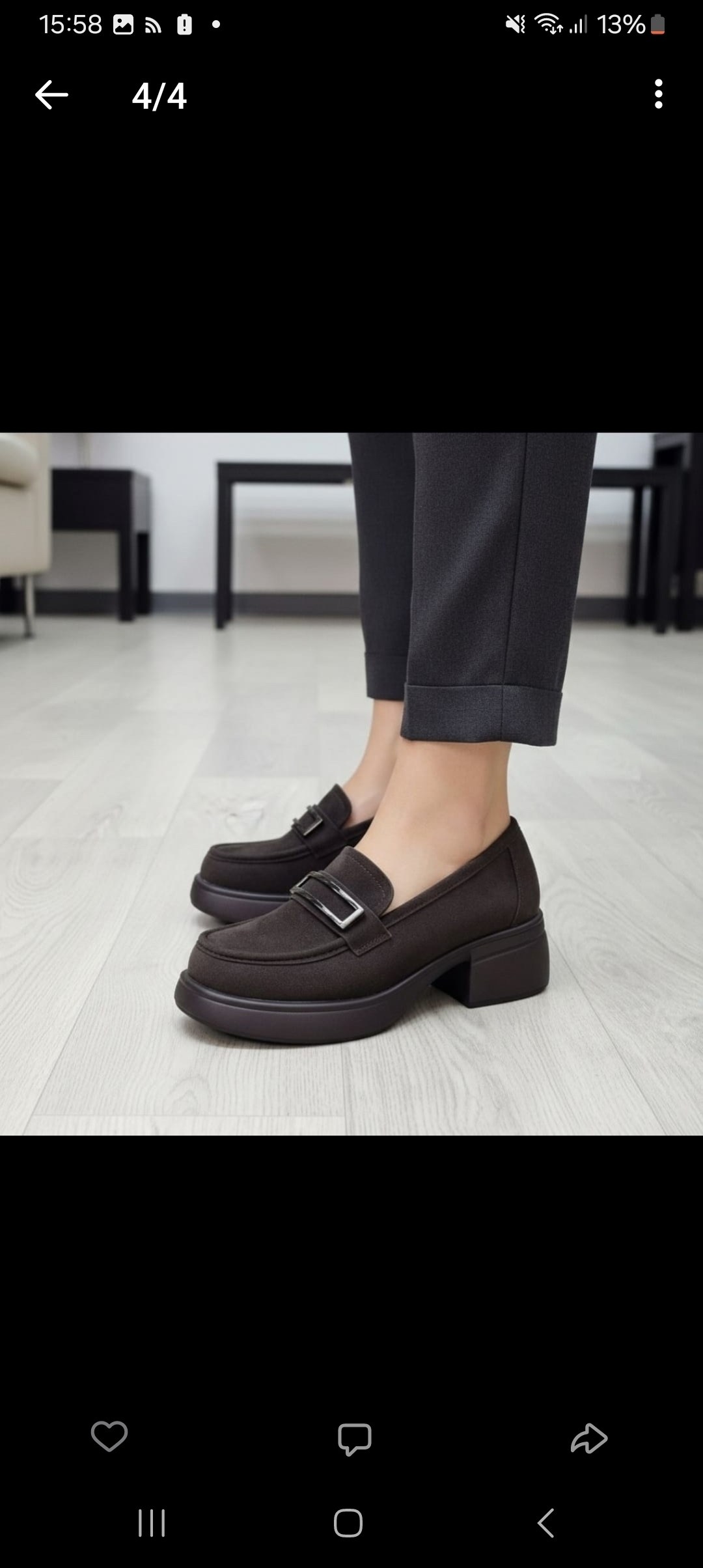 лоферы натуральная замша туфли на низком каблуке milores 442870370,лоферы натуральная замша туфли на низком каблуке milores,замшевые лоферы,лоферы женские,модные лоферы