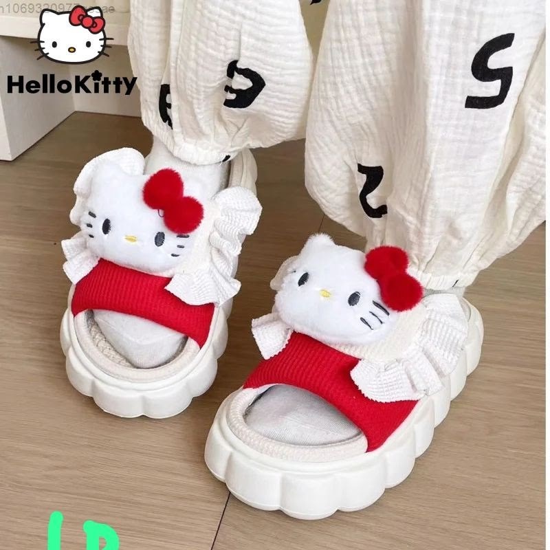 тапочки sanrio,домашние тапочки,тапочки милые,домашние тапочки hello kitty,тапочки модные