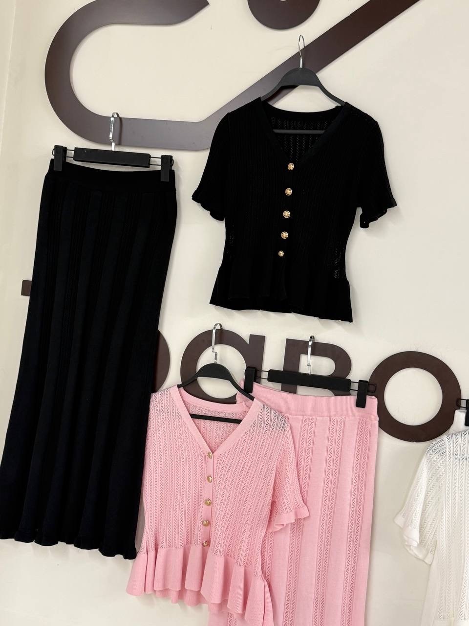 костюм трикотажный с юбкой макси emberens,трикотажный костюм,костюм с юбкой,костюм юбка и свитер,женские костюмы с юбкой