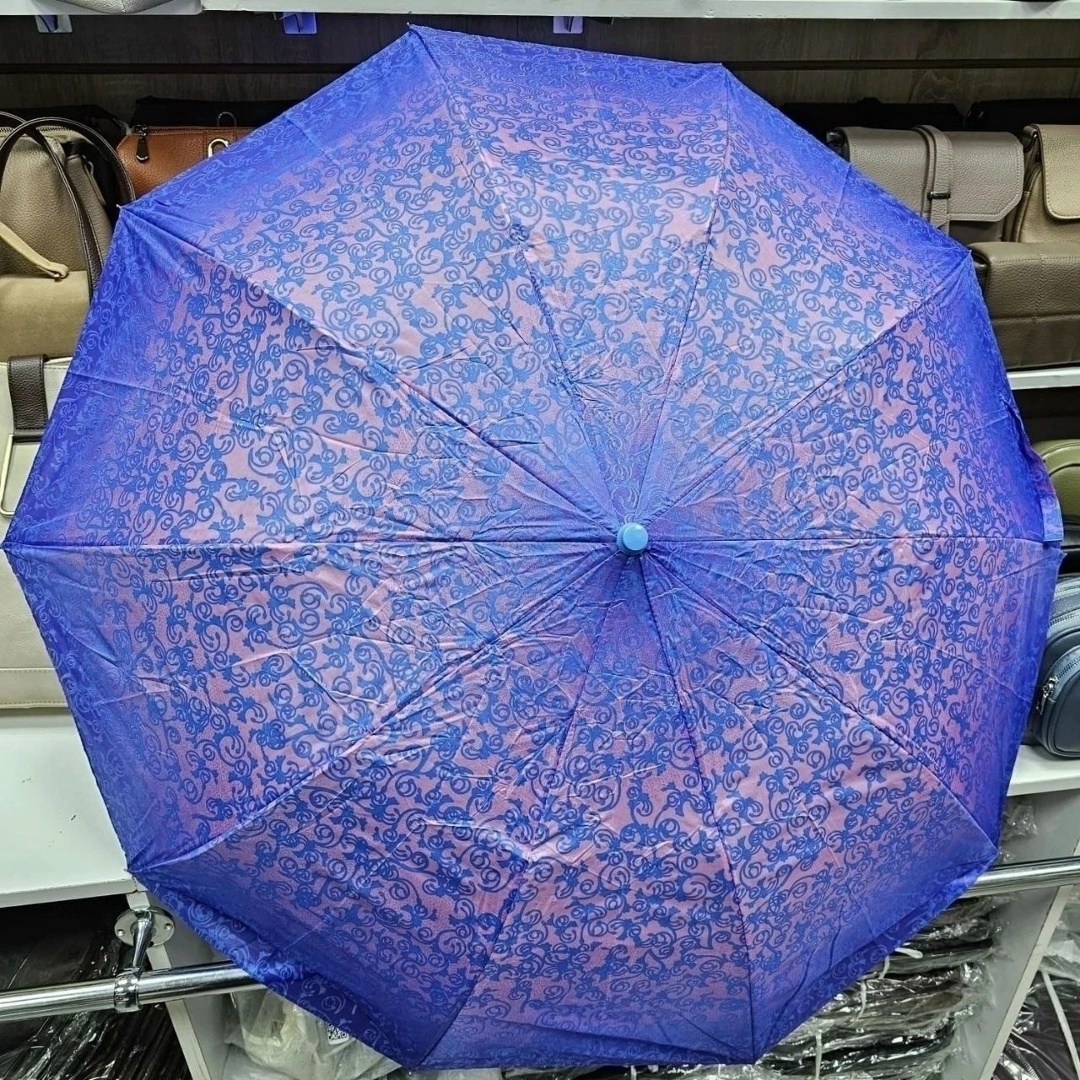 зонт автомат женский,зонт женский,женский зонт полуавтомат,зонт,синий зонт