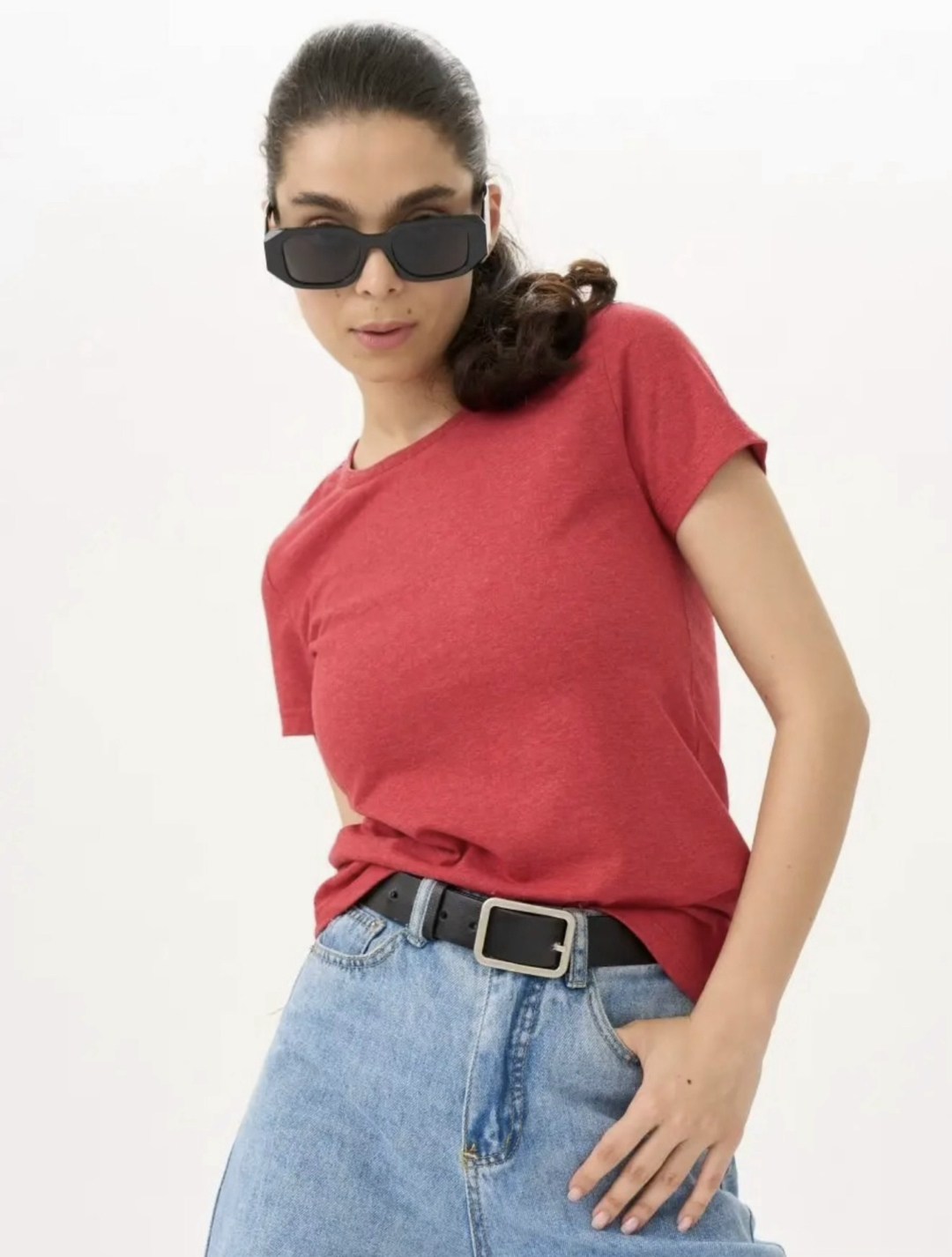 футболки женская,футболка женская uzcotton premium серая xs,однотонная женская футболка,футболка графитового цвета,меланж серый