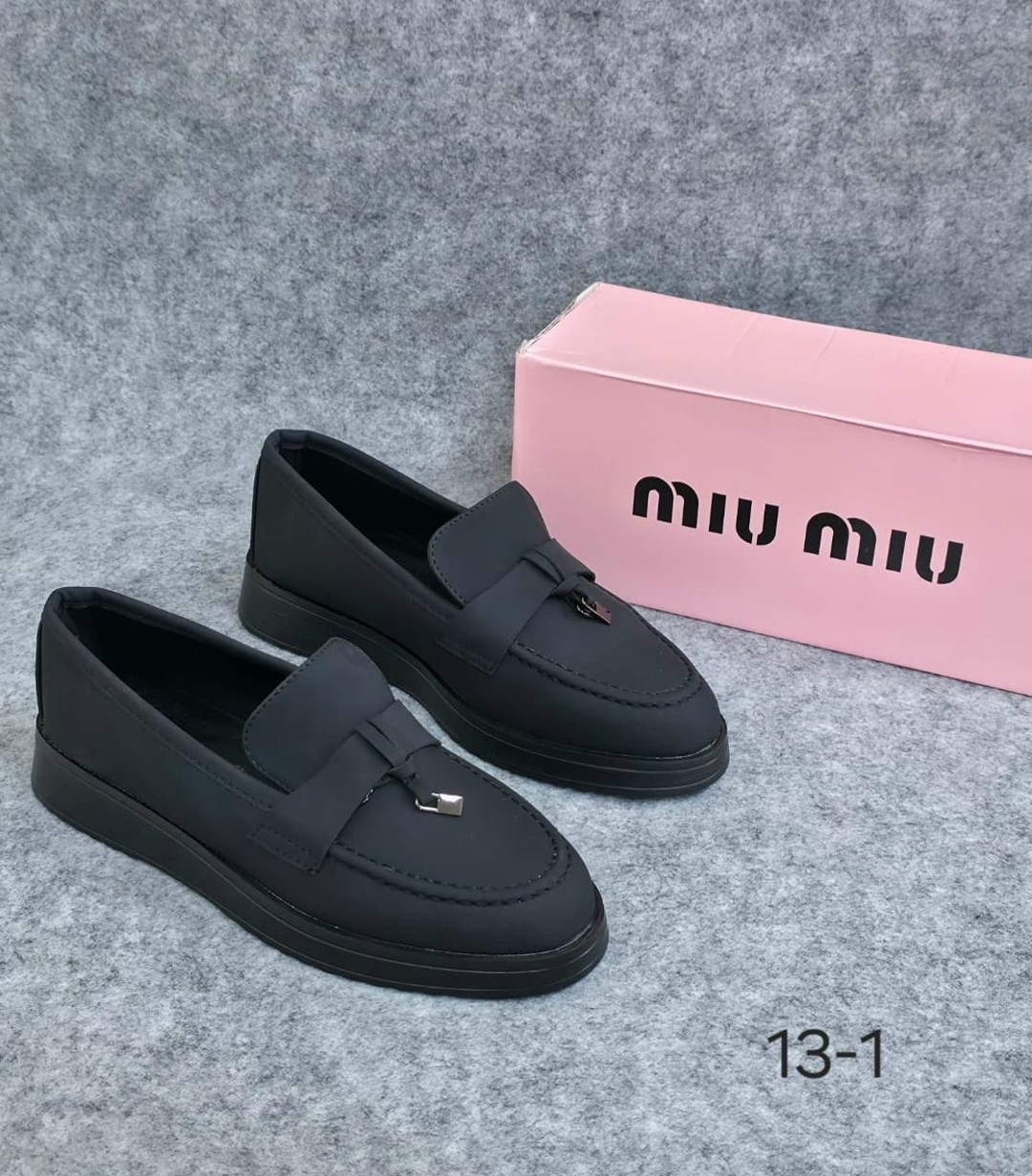 ,лоферы miu miu,лоферы женские,женская , miu miu