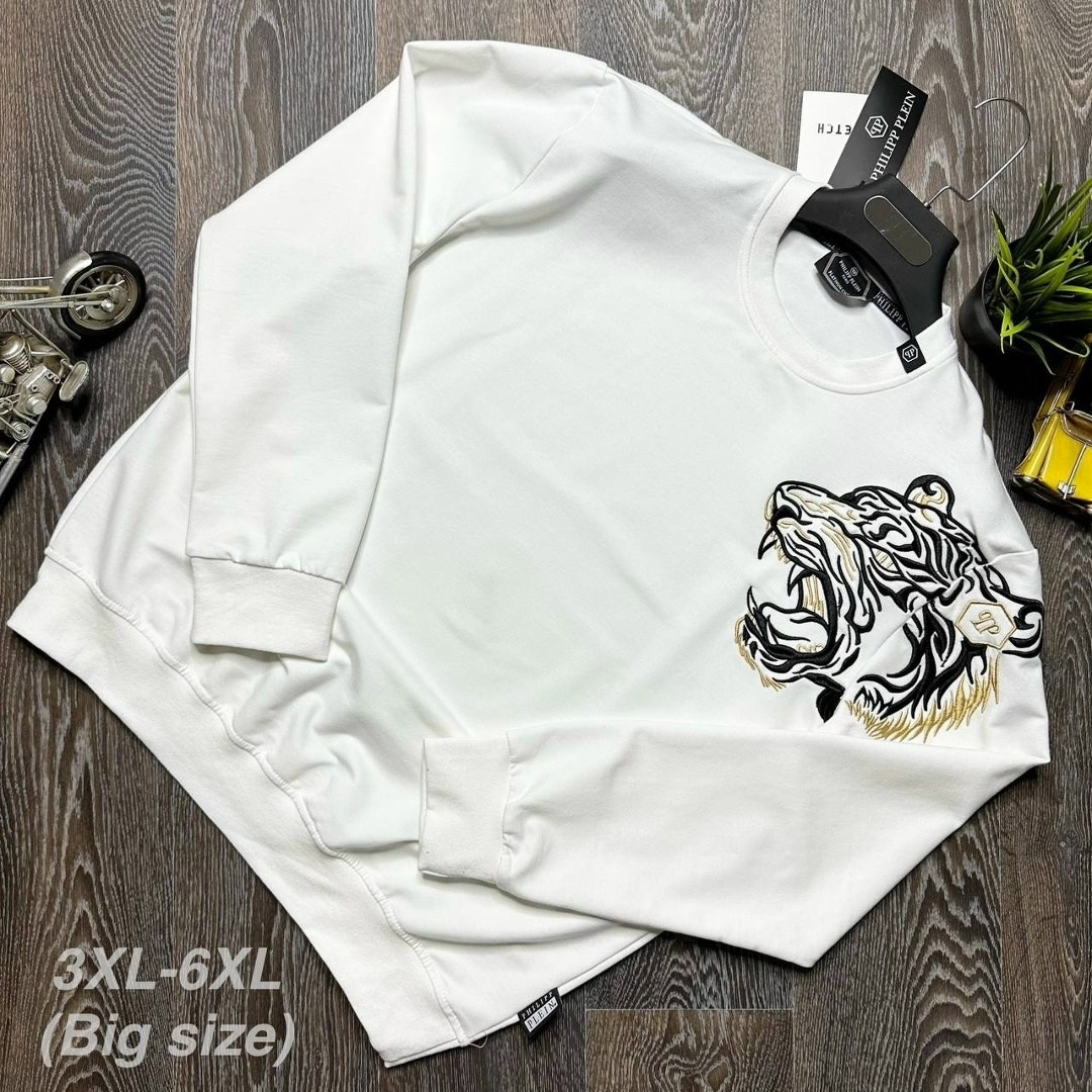 свитшот мужской philipp plein,свитшот philipp plein,свитшот мужская,мужские свитшоты,толстовка мужская белая