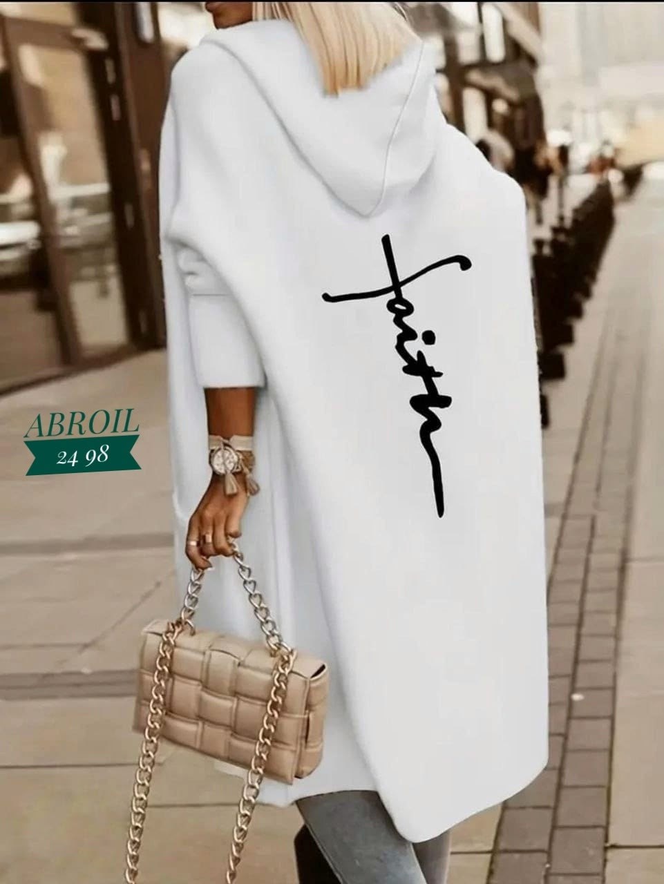 женский длинный кардиган с капюшоном,кардиган,кардиган женский,кардиган женский модный,модные кардиганы