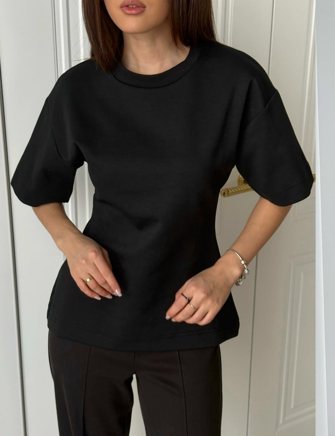 футболка женская,футболка базовая,женская футболка оверсайз,женская однотонная футболка в повседневном стиле,базовая футболка женская