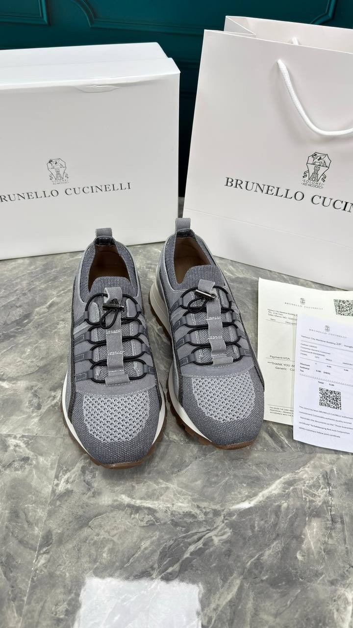 brunello cucinelli кроссовки,комбинированные кроссовки brunello cucinelli,brunello cucinelli кроссовки мужские,мужские кроссовки brunello cucinelli серые,