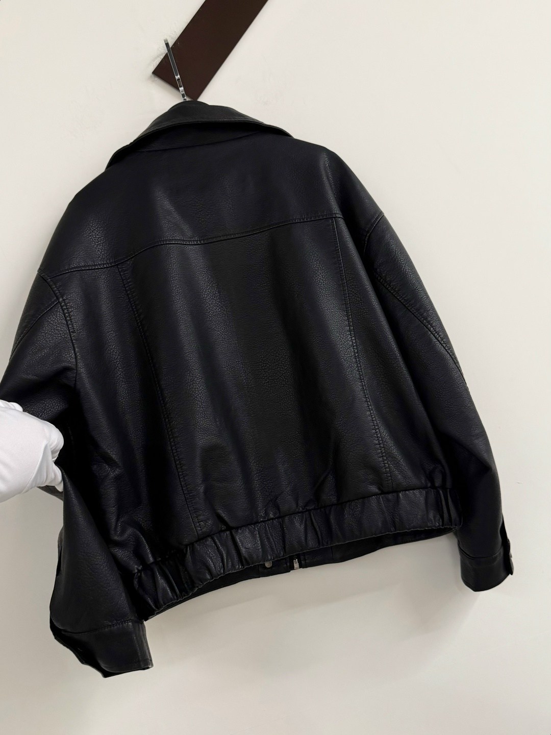 куртки из искусственной кожи женские,женская кожаная куртка,кожаная куртка,кожаная куртка женская оверсайз,куртка косуха h&f b женская оверсайз арт: 28918766