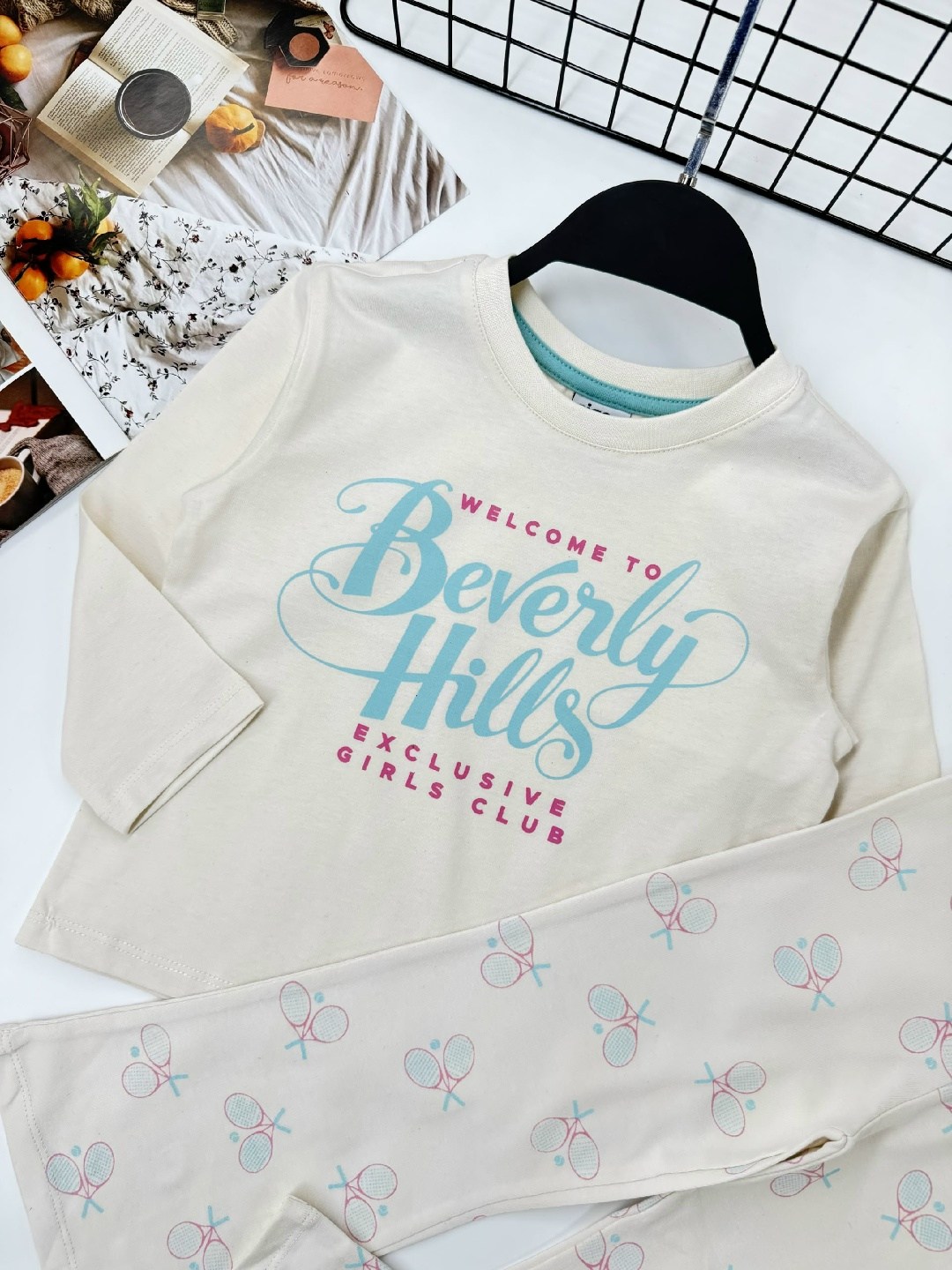 пижама для девочек,пижама джемпер брюки kaftan,детская пижама для девочек,пижама для девочки mark formelle,пижама детская