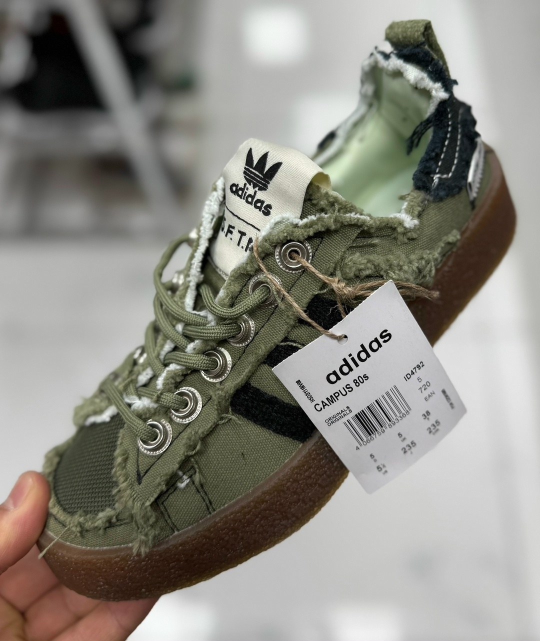 ,кроссовки adidas,кроссовки song for the mute x adidas campus 80,adidas campus 80s x song for the mute olive,кроссовки adidas x sftm campus 80s цвет olive