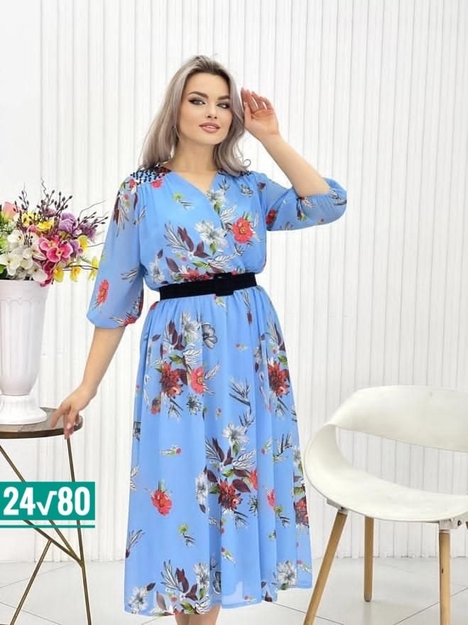 шифоновое платье женское,платье женское шифон,женское шифоновое платье с поясом,женское платье больших размеров,нарядное платье