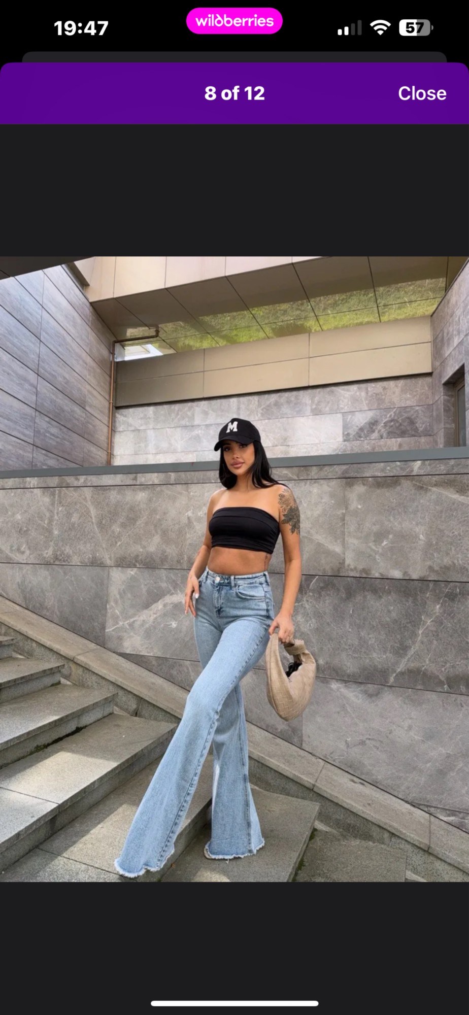 джинсы из коттон стильные,джинсы клеш женские,джинсы женские,джинсы стильные,джинсы клеш