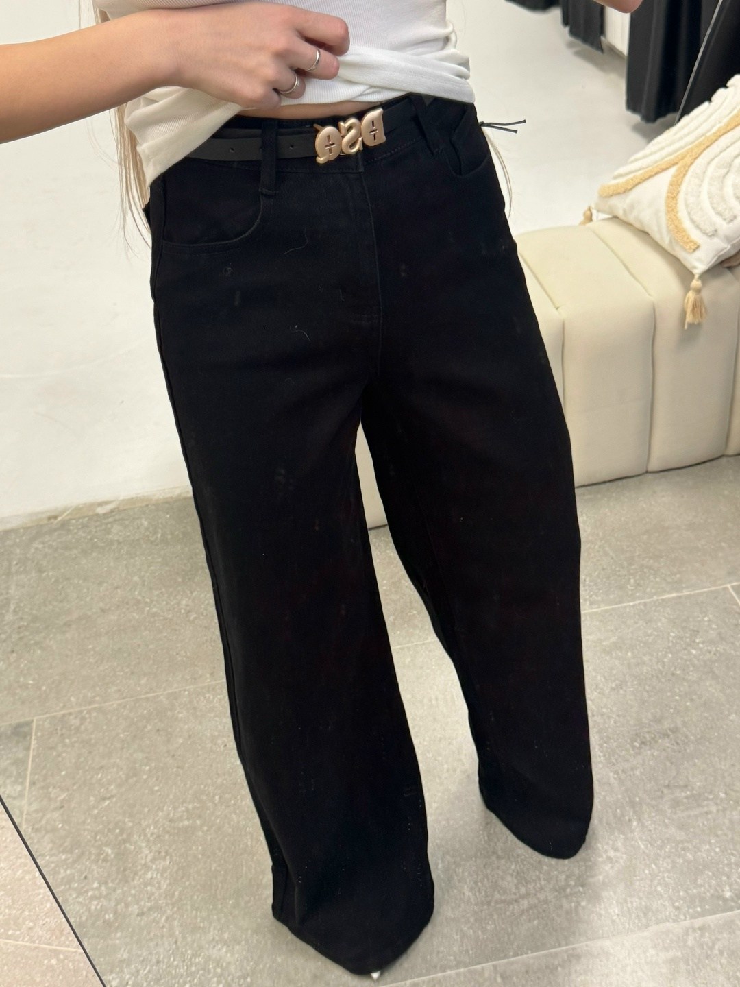 джинсы черные широкие,джинсы брюки,джинсы широкие,джинсы женские,джинсы палаццо