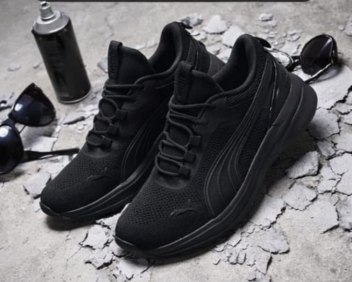 кроссовки puma,мужские кроссовки puma,,кроссовки мужские puma skyrocket lite,черные кроссовки puma