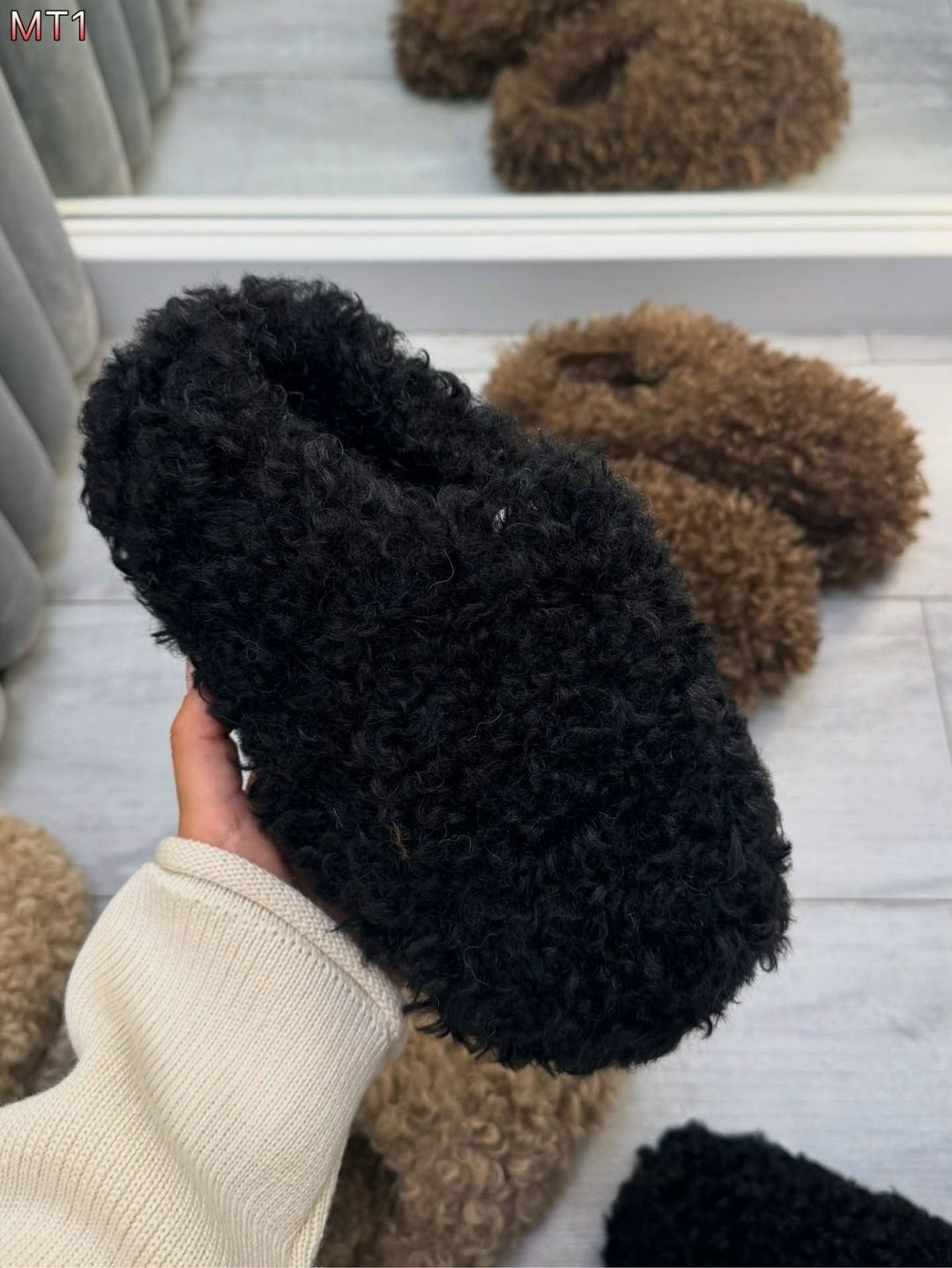 тапочки домашние женские,,шлепки с мехом для улицы,меховые шлепки,женские тапочки