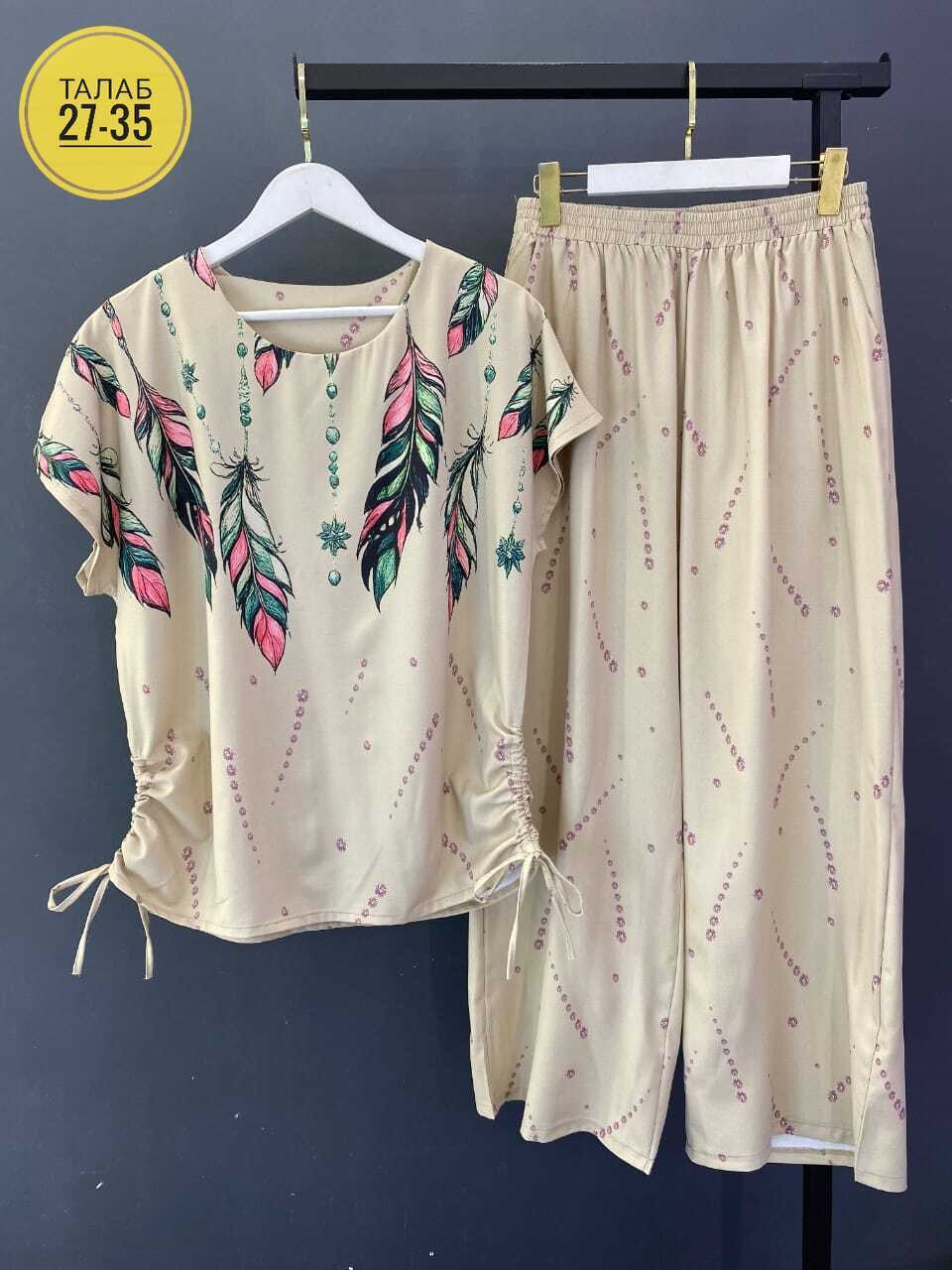 пижама женская,пижама комплект,пижама,пижама из вискозы женская,пижама с брюками из вискозы