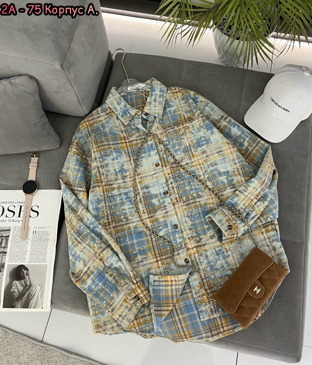 рубашка в клетку от miu miu,женская рубашка в клетку,рубашка в клетку,теплая рубашка в клетку оверсайз,женская рубашка