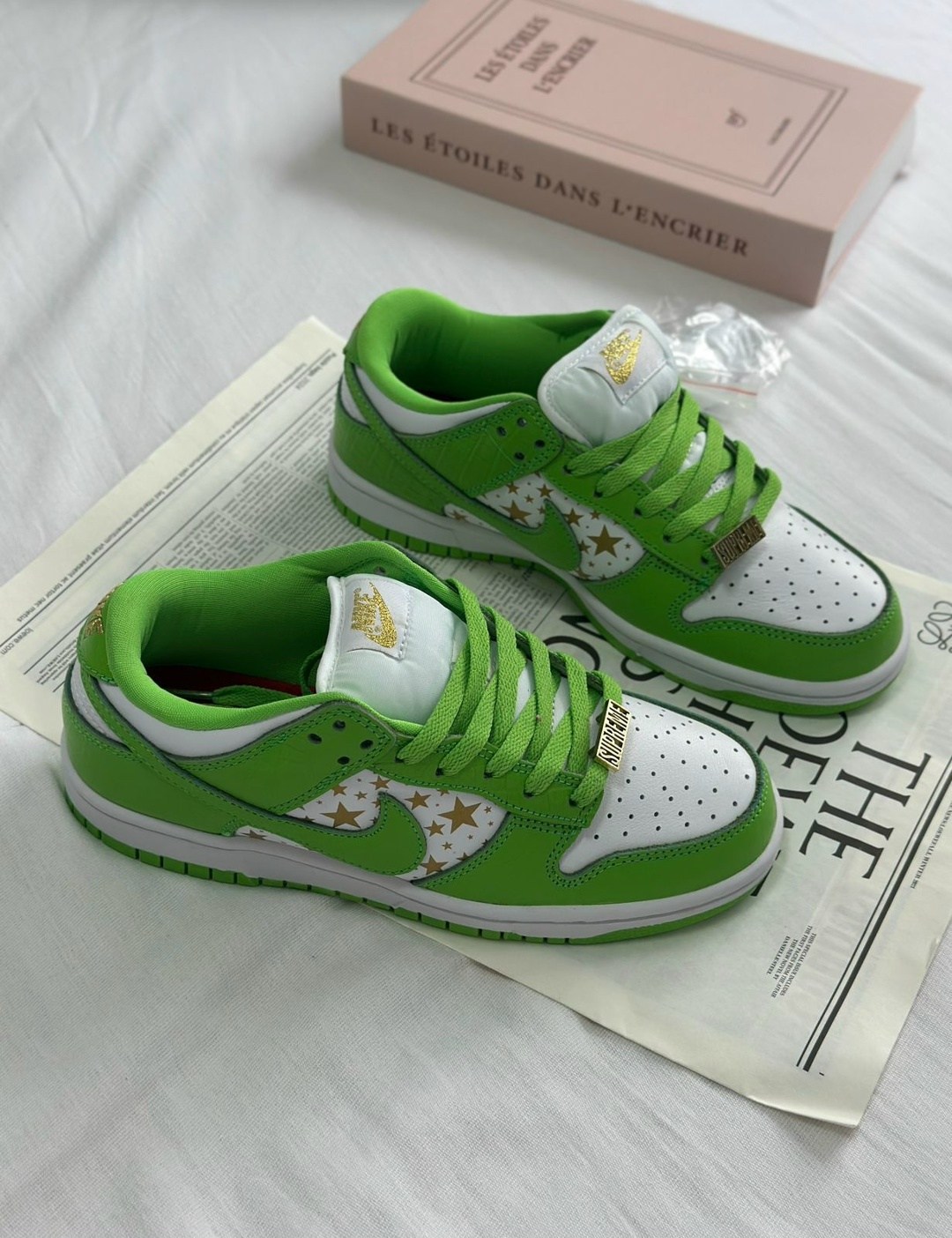 кроссовки,nike sb dunk low,nike dunk low,nike dunk low green,nike supreme