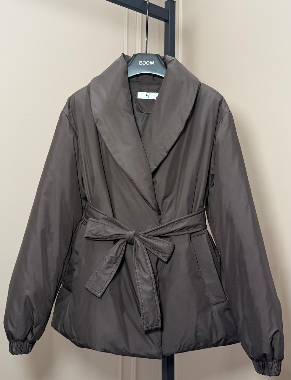 объемный пуховик с поясом weekend max mara,куртка демисезонная,куртка демисезонная женская,куртка,женская куртка