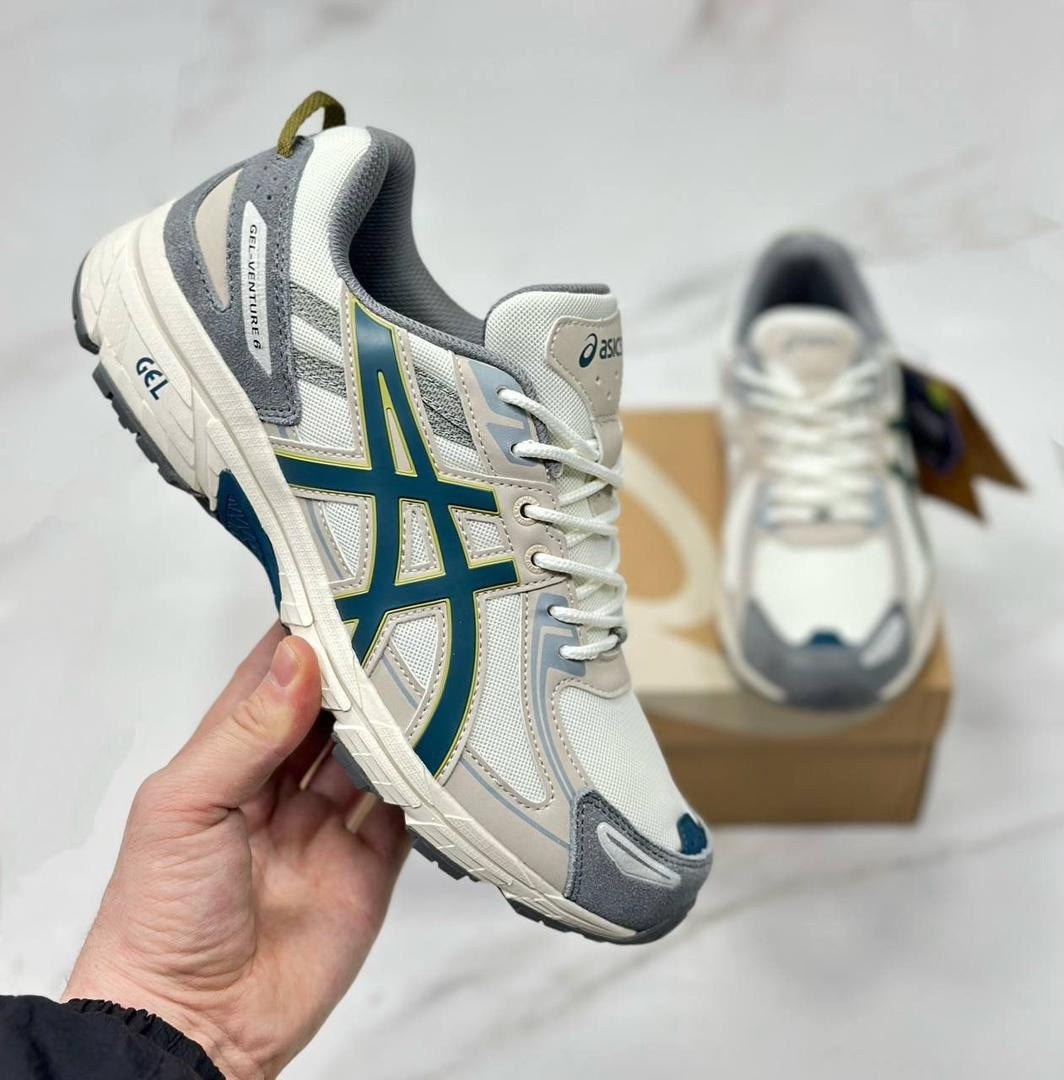 кроссовки asics gel venture 6,asics gel venture 6,кроссовки asics gel venture 6 серый синий,кроссовки asics gel,asics gel venture 6 "white/blue"