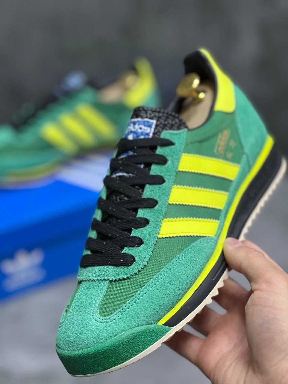 кроссовки adidas,кроссовки adidas sl 72,кроссовки adidas originals sl72 retro sport в зеленом и желтом цвете,кроссовки adidas spezial,кроссовки adidas original