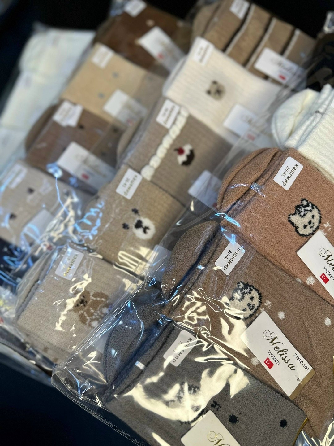 комплект носки женские,носки женские,носки с мишками,носки медвежата,носки женские с мишкой