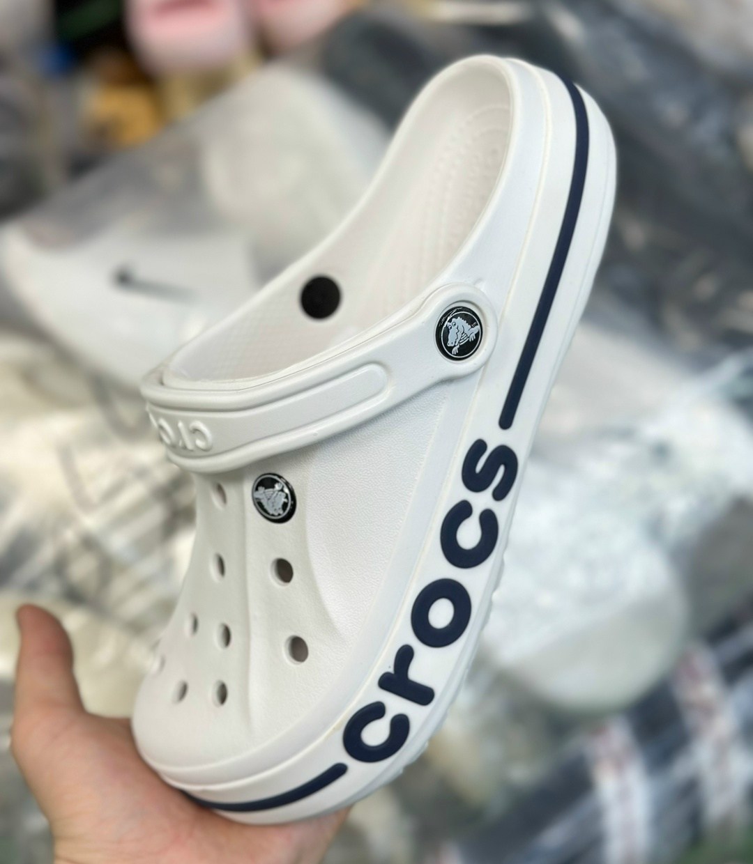 кроксы,crocs сабо,кроксы новая коллекция,крокс bayaband оригинал,crocs bayaband white