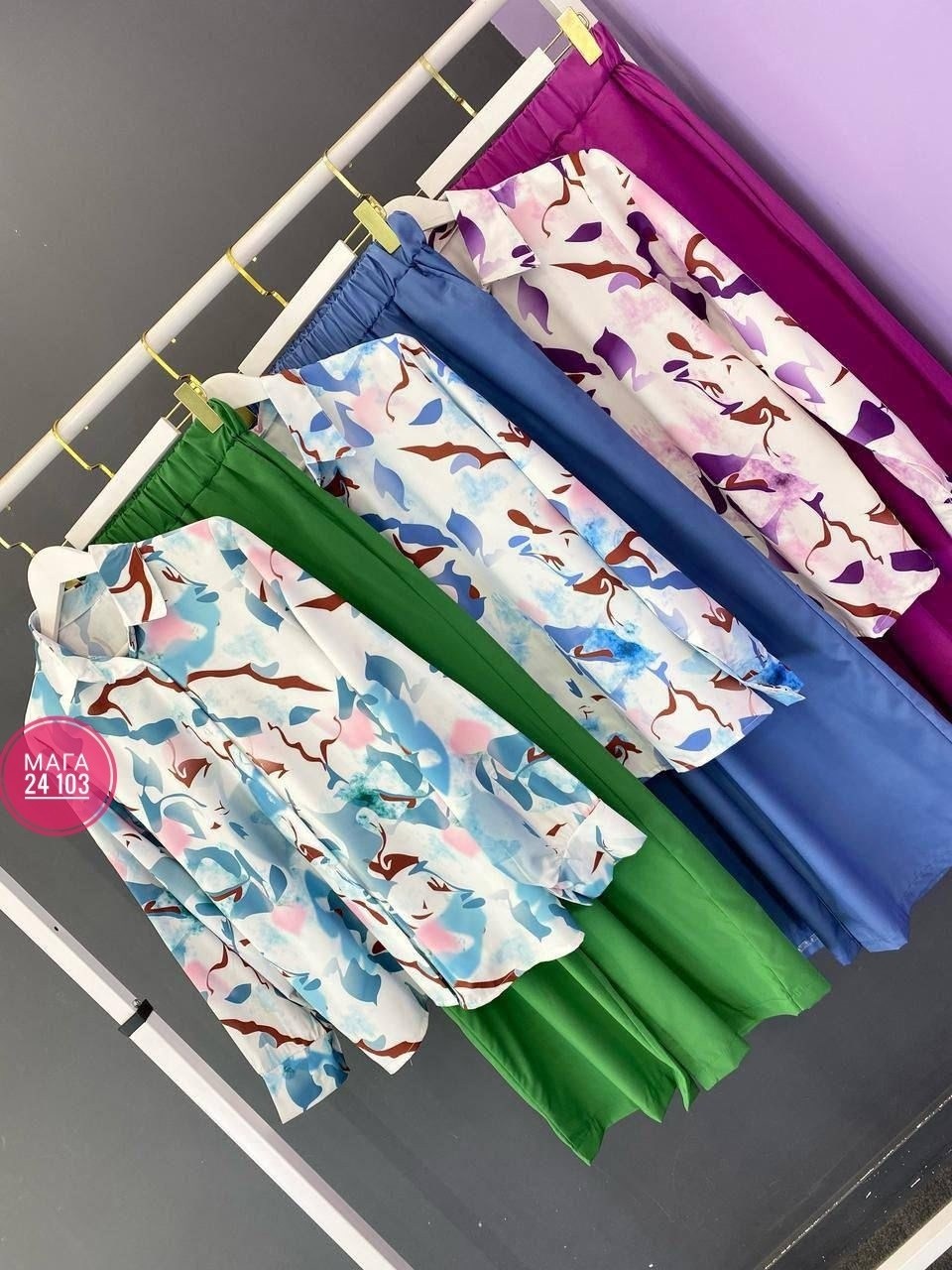 шифоновые брюки палаццо,широкие брюки,брюки с широкими штанинами,женский комплект рубашки с длинными рукавами с принтом,брюки с широкими штанинами элегантные