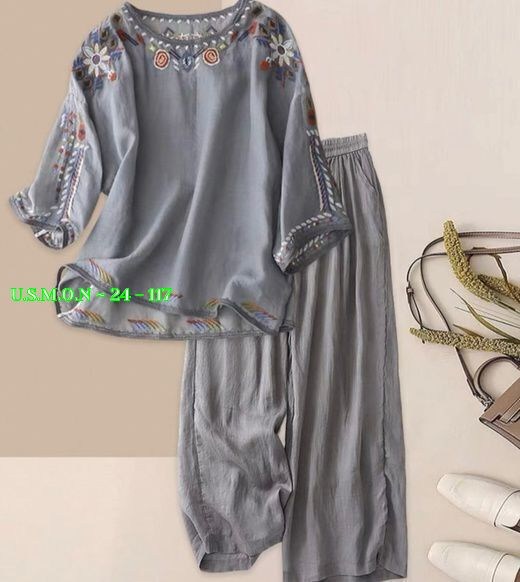 домашние костюмы,повседневный костюм,блузка в стиле бохо,блузка с вышивкой,костюм комплекты