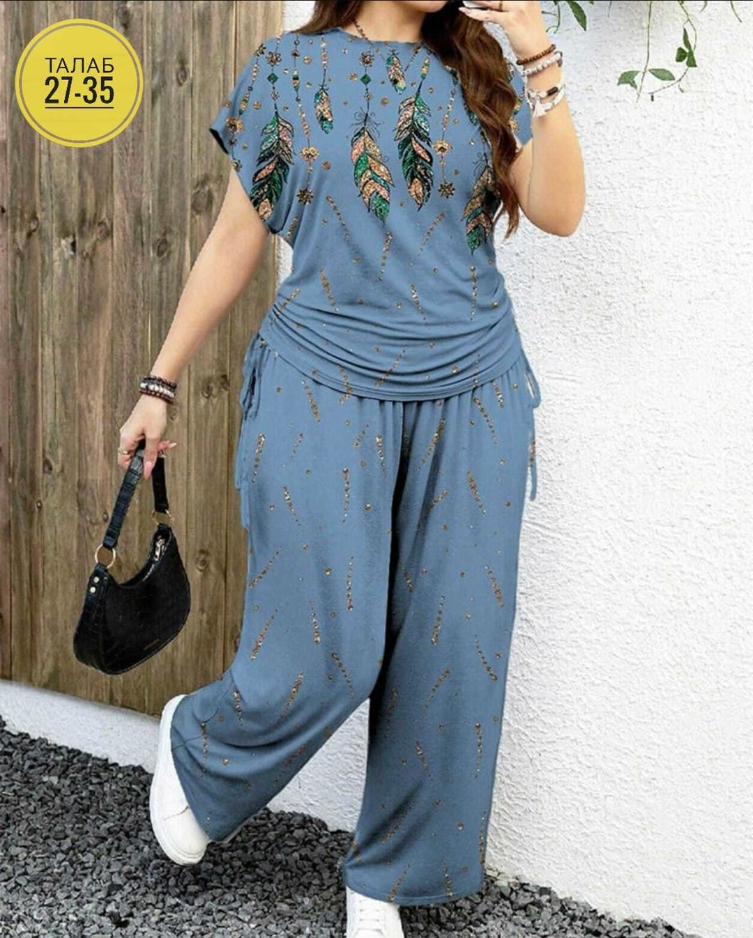 пижама женская,пижама комплект,пижама,пижама из вискозы женская,пижама с брюками из вискозы