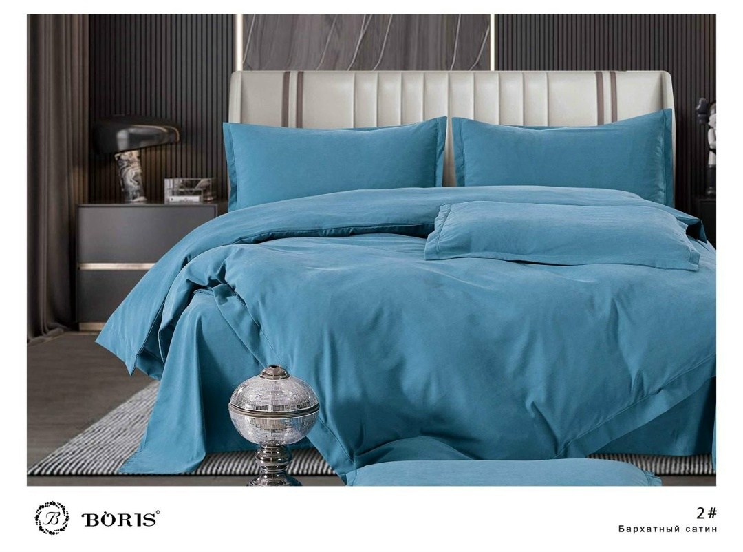 комплект постельного белья boris бархатный сатин,комплект постельного белья boris сатин люкс,комплект постельного белья boris бархатный сатин евро размер зеленый,комплект постельного белья boris,компл
