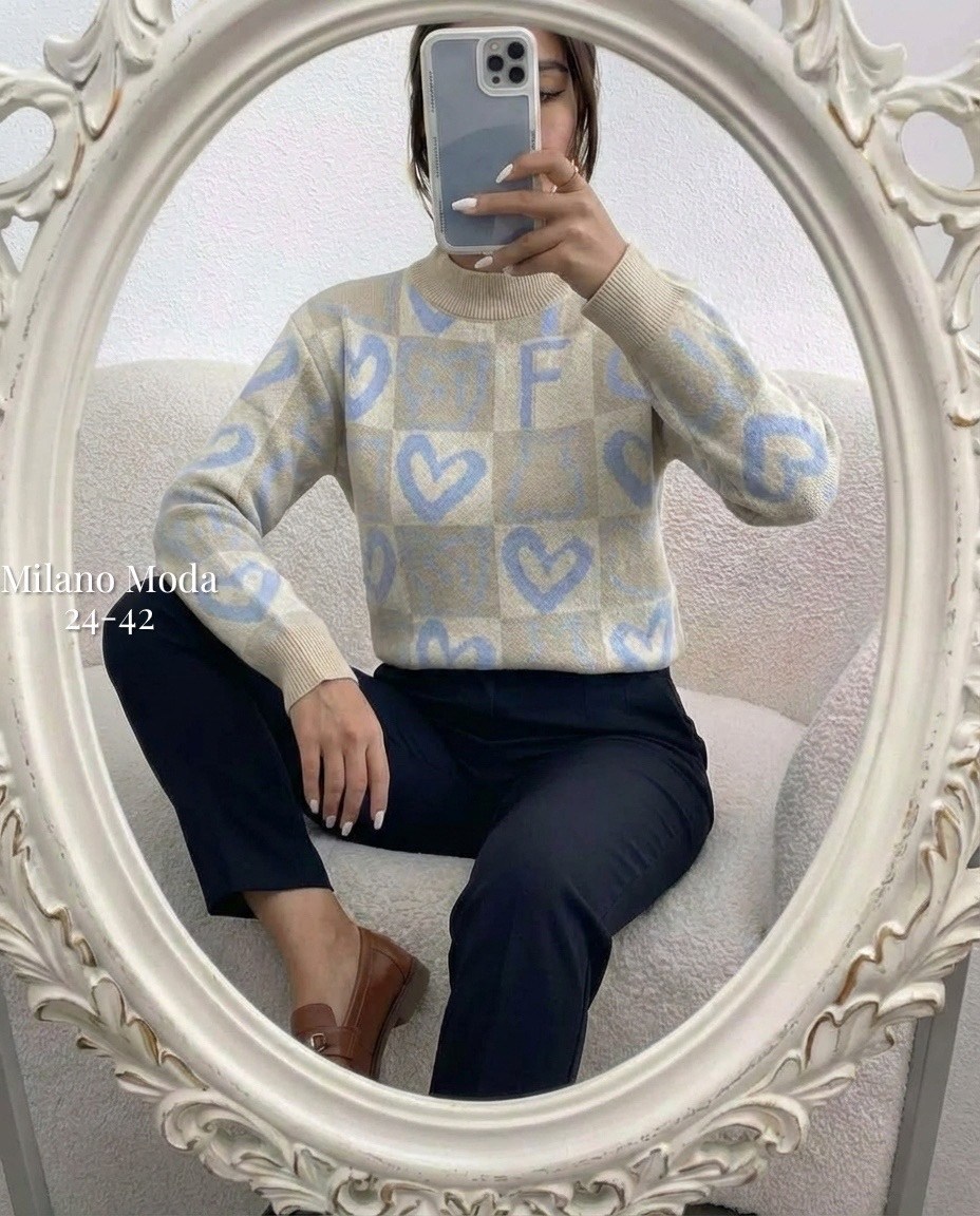 свитера женские,вязаные свитера,свитер с принтом,свитер,вязаный пуловер