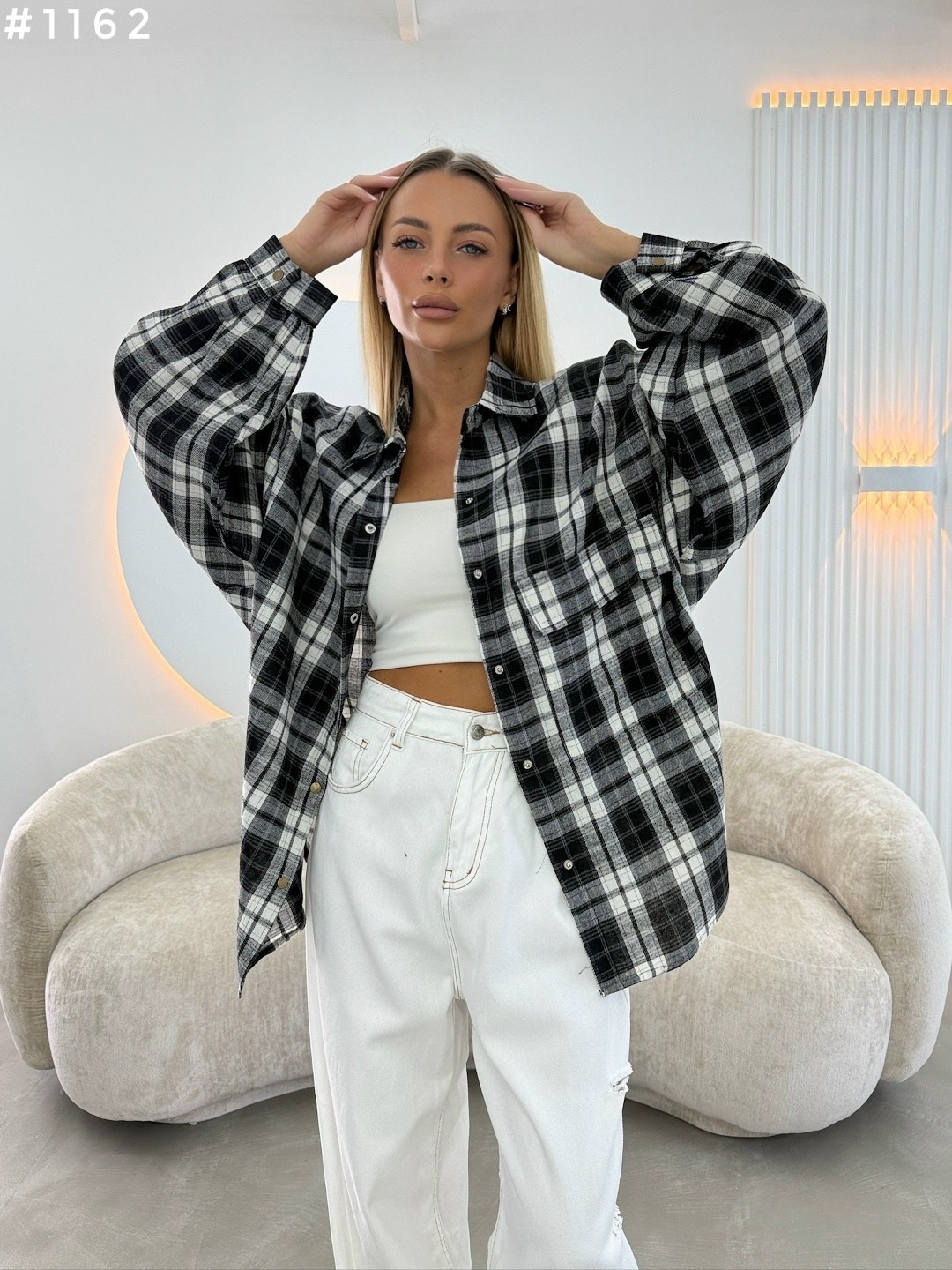 рубашка в клетку оверсайз на кнопках,рубашка оверсайз из хлопка в крупную клетку на сером,рубашка фланелевая в клетку оверсайз варенка morini,рубашка в клетку оверсайз на кнопках golubkova,рубашка в к