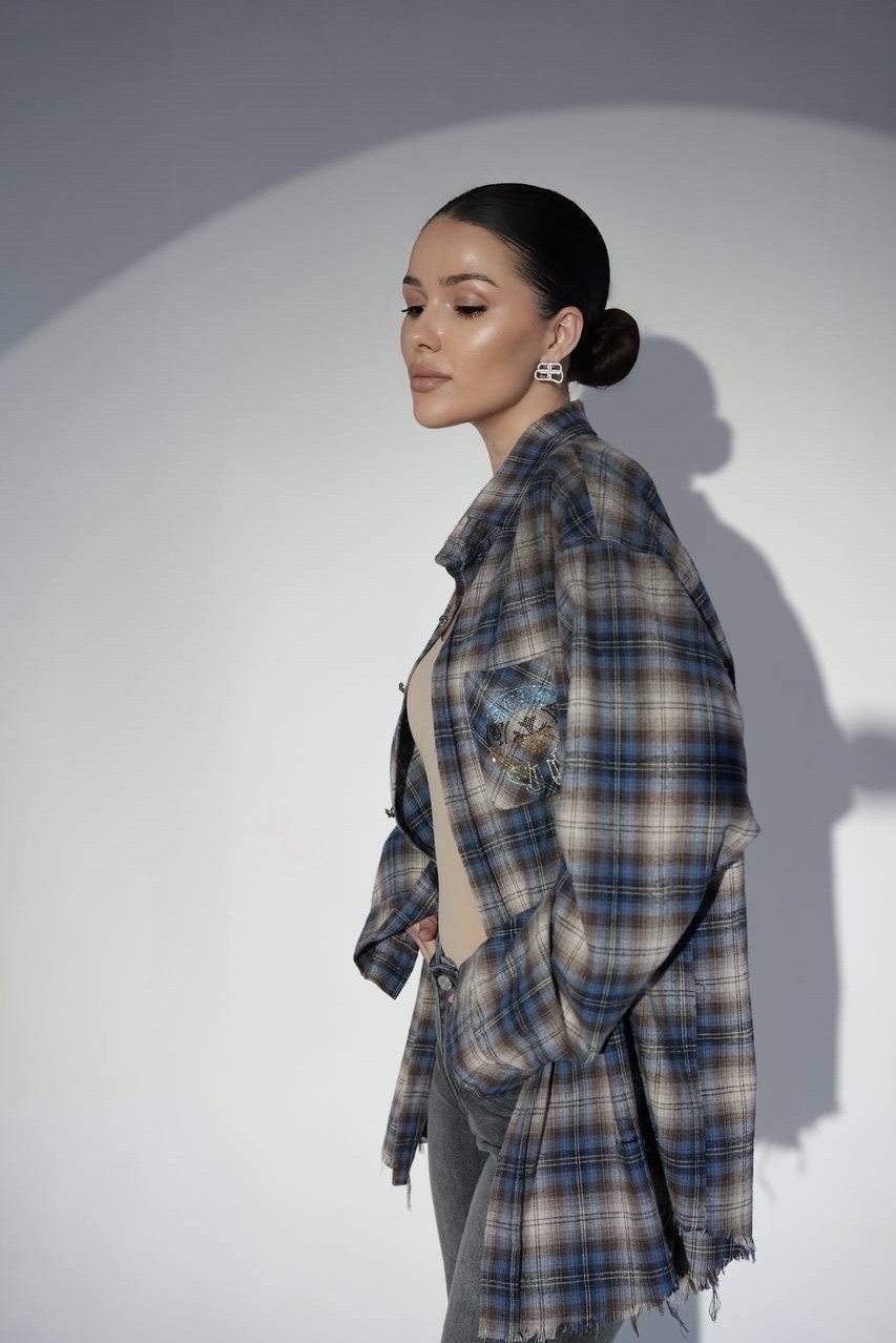 рубашка женская в клетку,рубашка женская оверсайз в клетку,рубашка в клетку оверсайз удлиненная 2e_brand,рубашка в клетку,женская рубашка