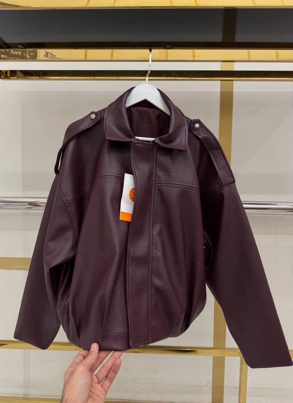 женская куртка из искусственной кожи,куртка кожаная,женская кожаная куртка,бордовая кожаная куртка,модная женская кожаная куртка из искусственной кожи