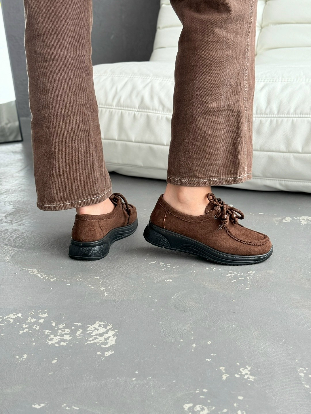 ,полуботинки женские, повседневные, женская,коричневые полуботинки