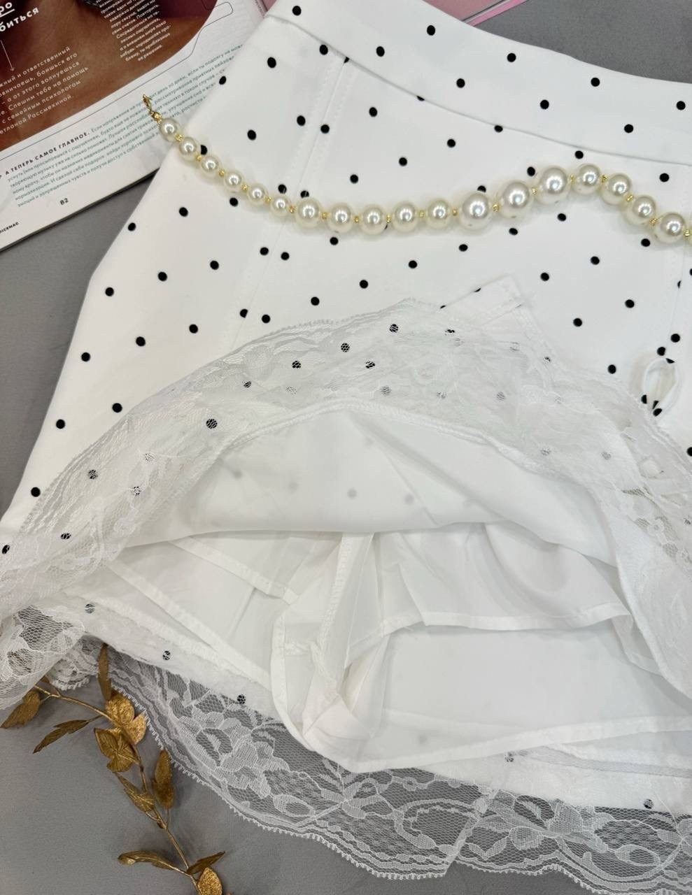 юбка в горошек,юбка в корейском стиле,юбка мини,юбка,юбка женская