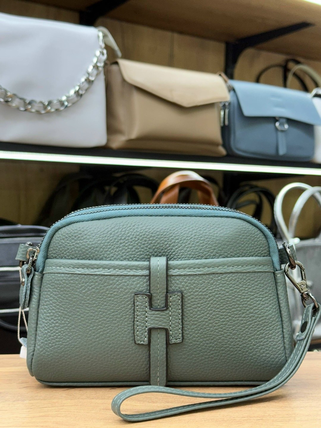 сумка женская,сумка,сумка женская зеленая,кросс боди сумка,сумка женская натуральная кожа