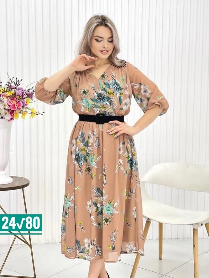 шифоновое платье женское,платье женское шифон,женское шифоновое платье с поясом,женское платье больших размеров,нарядное платье