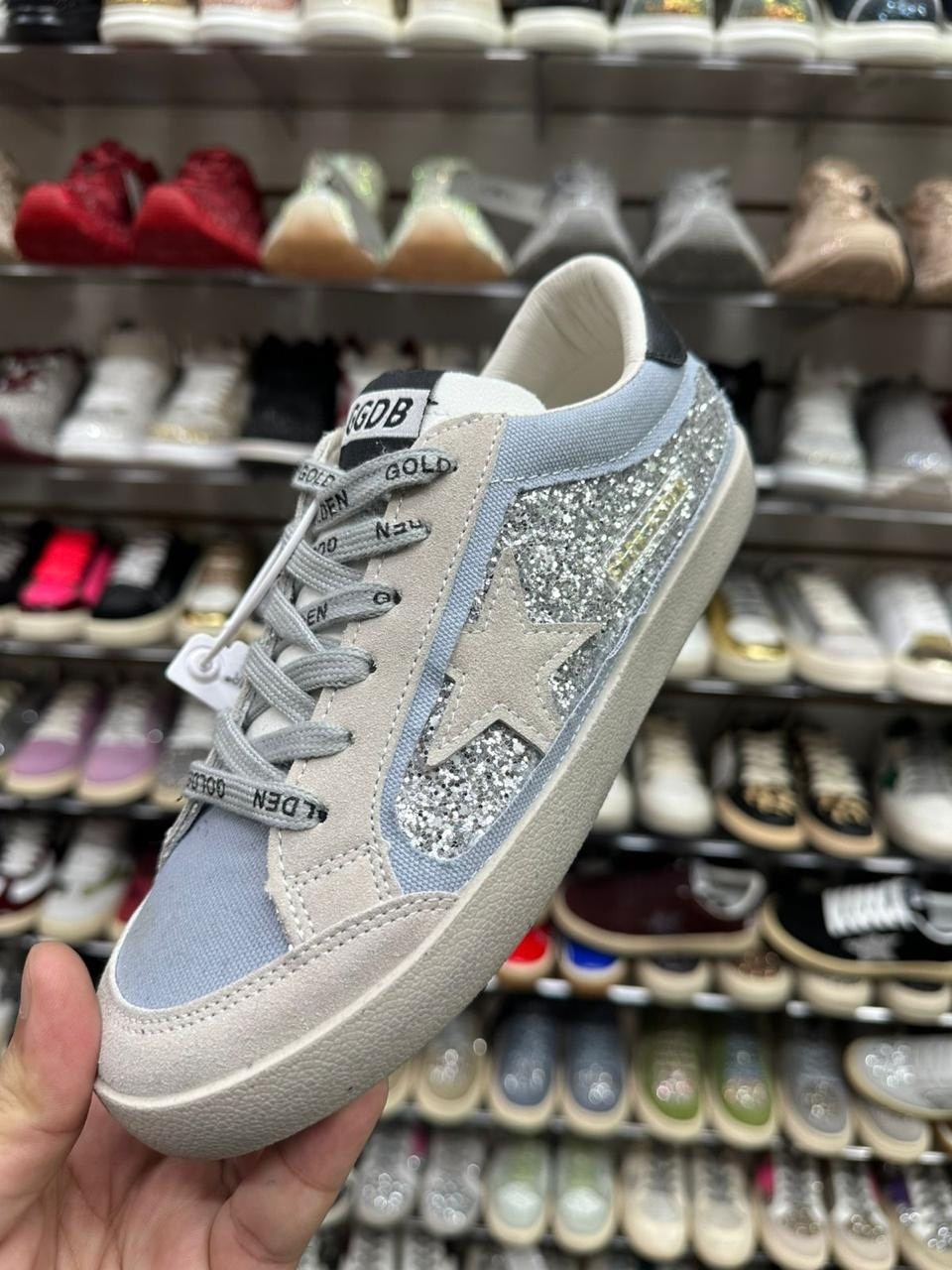 кеды женские golden goose,,golden goose кеды v-star с блестками серебристый,golden goose кеды,кроссовки golden goose